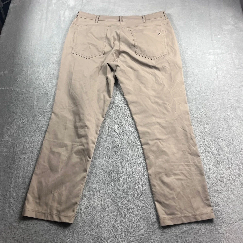 Public Rec Mens All Day Every Day 5-Pocket Pants Khaki Tan 34x30 Tech Chino